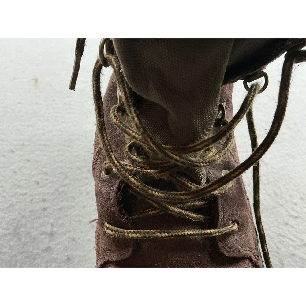 Rocky Vintage Snow Boots Thinsulate Insulated Brown Suede Winter Work Utility 10
